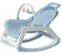 Multifunction Baby Feeding Chair Rocker Chair Blue