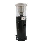 Alva Patio Bullet Heater Black - Livingstones Garden & Home