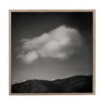 Cloudscape 3 Art Print - 60 X 60CM Framed Canvas With Natural Wood Frame