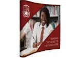 Legend Curved Banner Wall With Wings 2.15 X 2.25M