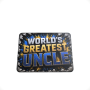 World's Greatest Uncle Rubber Mouse Pad 22 X 18CM