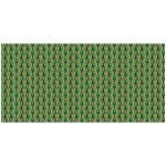 Gold And Green Rope Flower 3M Rectangle Tablecloth