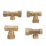 Threaded Connectornipple Fitting Straight Connectorthread Brass Bushing Reducing Connectorindustrial Courtyard Garden Hose Fitti