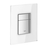 Grohe – Flushplate Skate Glass Moon White