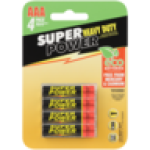 Aaa Zinc Carbon Batteries 4-PACK