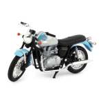Triumph Bonneville Blue silver 2002 1 18