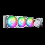 AMD Aerocol Abyss L360 White 360MM Argb Liquid Cooler Intel LGA1851 LGA1700 AM4 AM5.
