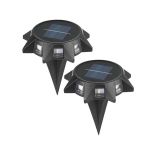2 Packs Bright Solar Outdoor Lights Walkway Lights