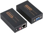 Unique 100M Vga Extender W.power Supply