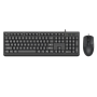 Everyday Wired Keyboard & Mouse Combo - Classic Black Built To Last