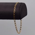 9CT Yellow Gold Bracelet Curb-link