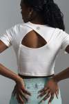 Cutout Detail T-Shirt - XL Milk