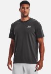 Under Armour Ua Logo Emb Heavyweight Short Sleeve - Jet Gray