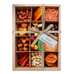 Happy Anniversary Dried Fruit And Nuts Snack Box Gold
