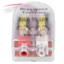 Car Radio Line Converter 12V Speaker To Rca Adapter Audio Amplifier