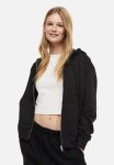 Zip-through Hoodie - Black