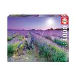 Educa Bike In A Lavender Field Adult Puzzle 1000 Piece