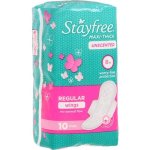 Stayfree Maxi Thick 10 Wings Unscented