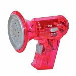 Children Holding Megaphones Multi-frequency Changing Horns Pigs Funny Megaphone Toys Color:rose Red Three-speed Change