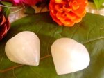 White Selenite Heart 4-5CM