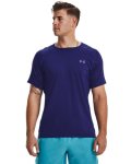 Men's Ua Rush Emboss Short Sleeve - Sonar Blue Sm