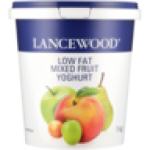 Lancewood Low Fat Mixed Fruit Yoghurt 1KG