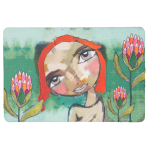 - Place Mats Set Of 4 Green Girl