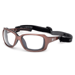 Harley-davidson Women’s Fire Bird Clear Sunglasses W Headstrap Pink Pearlized