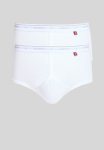 Jockey 2 Pk Eyelet Y-front - Classic White - White White
