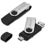 Shuffle Glint Flash Drive 32GB Silver