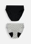 Cotton Rich Period Bikinis 2 Pack