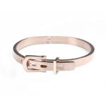 Rose Gold Buckle Bracelet - Size A Inner Circumference: 19CM. Width: 6MM