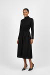 Midi Dress - XXL Black