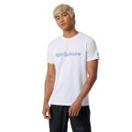 New Balance Men's Graphic Heathertech T-Shirt - White blue purple - Sm