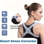 Hump Correction Training Device Electronic Intelligent Vibration Smart Posture Reminder Back Support Belt