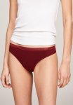 Tommy Hilfiger 3P Thong - Black white deep Red