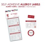 Redfern Allergy Label S6XFEC6XCIRC