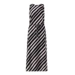 High Neck Bias Maxi Dress