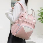 Fashionable Large Capacity Double Shoulder Bag With Multiple Compartments For Storing Milk Portable Insulation Compartment For M