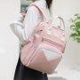 Fashionable Large Capacity Double Shoulder Bag With Multiple Compartments For Storing Milk Portable Insulation Compartment For Mothers Multi Functional Bag Lightweight Travel Bag Storage Backpack