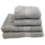 Eqyptian Collection Towel -440GSM -2 Hand Towels 2 Bath Sheets -grey
