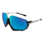 Aerojet Titanium Eyewear - Yellow Fluo - Multimirror Blue