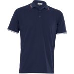Mens Ash Golf Shirt Navy