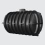 6000LT Septic Tank Black