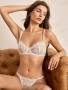 Floral Lace Underwire Bra Lingerie