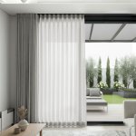 Wave Curtain Shernice Sheer Feathers