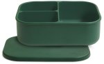 Silicone Bento Lunchbox - Moss