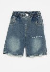 PoP Candy Distressed Denim Shorts - Blue
