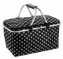 Large Bag Collapsible Picnic Basket Pink