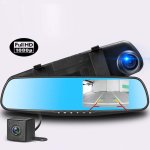 4.3 Mirror Dash Dual Camera
